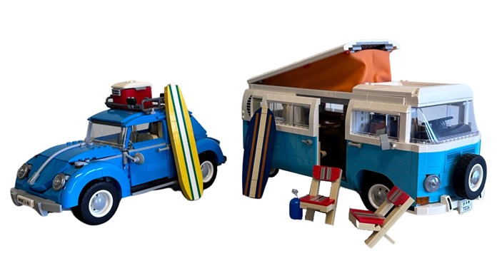 lego vakantie autos